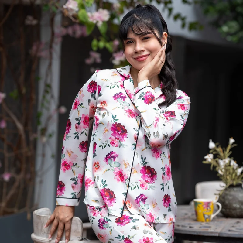 Aadaraya Aadaraya Pyjama Set Shirt and Trousers