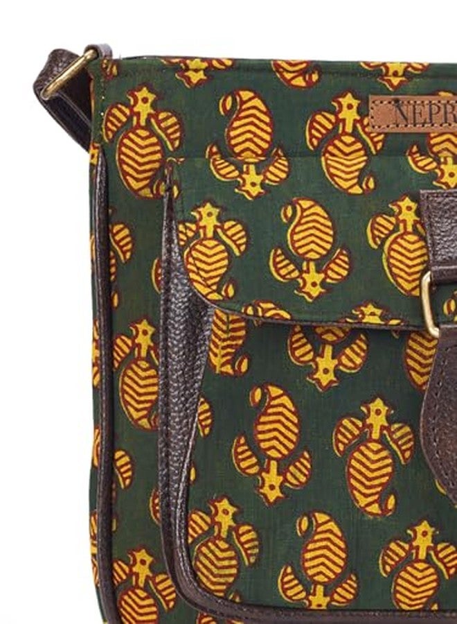 NEPRI Pocket Sling Bag | Crossbody Bags for Women Girls | Women's Stylish Priinted Handbags | Vegan Leather Bag | Travel & Office Use | Purse and Wallet | WPS-003-12 - Image 5