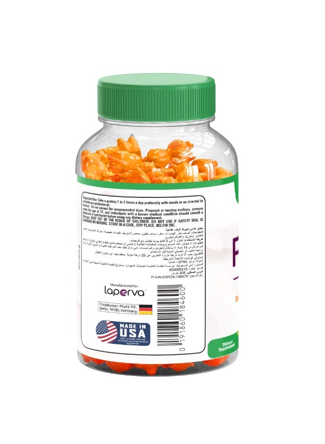 Laperva Advanced Fiber 5000 mg Orange &Mixed  90 Gummies - Image 2