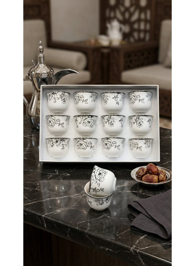 A set of coffee cups with luxurious designs. - Image 1