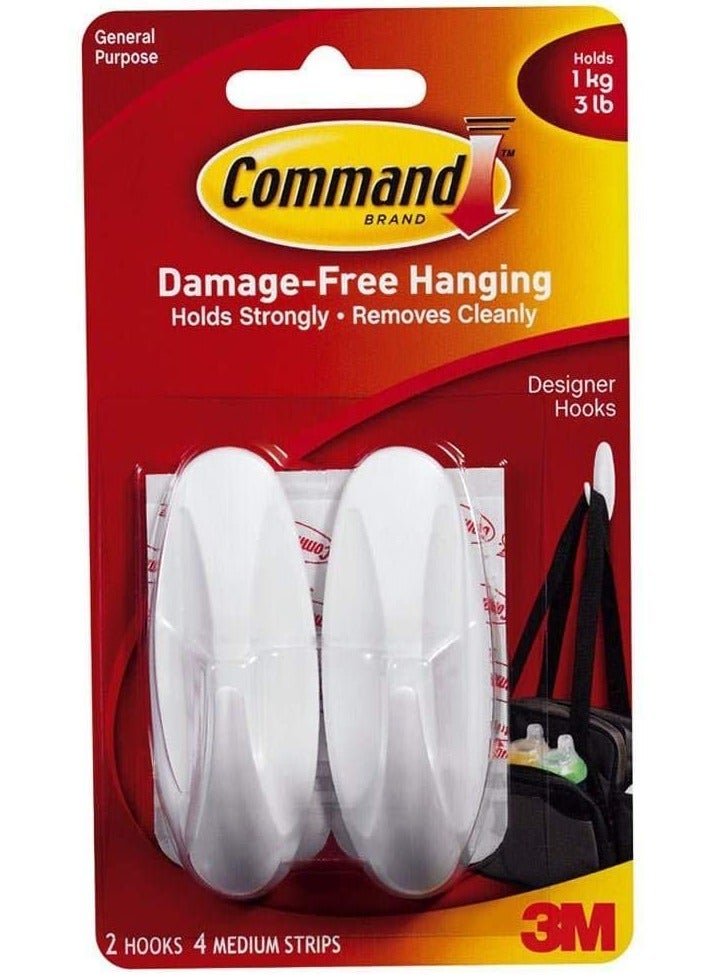 3M Command Medium Designer Hooks