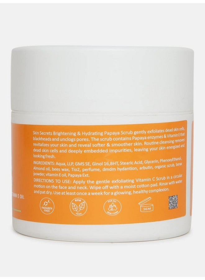 Skin Secrets Papaya Scrub with Papaya Extract| Paraben & Silicone Free| 100gm - Image 2