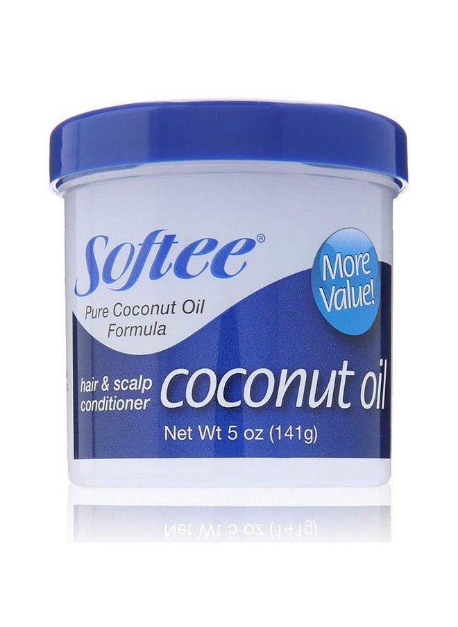 Softee Coconut Oil Hair & Scalp Conditioner 5 Oz  - Image 2