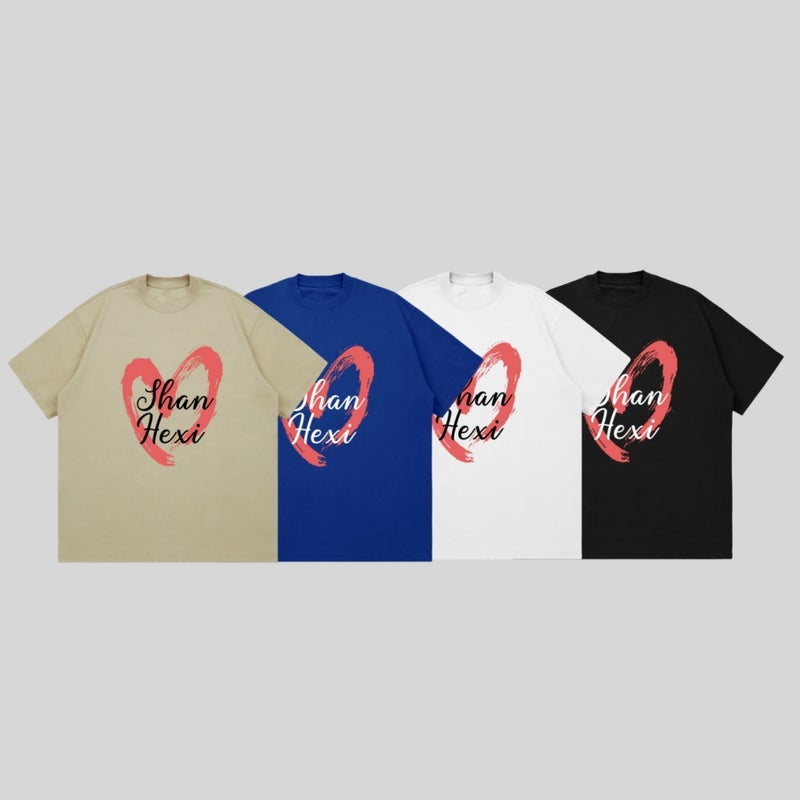 Korean Style 2024 Graffiti Letter Printed T-Shirt Short Sleeve T-Shirt Men'S And Women'S Loose All-Match Ins Trendy Top - Image 3