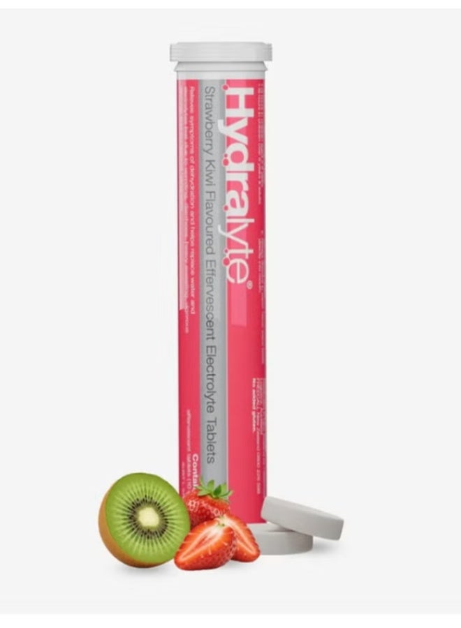 Hydralyte Effervescent Strawberry Kiwi 20 Eff Tablets - Image 3