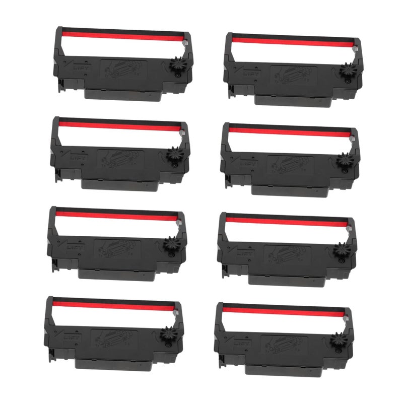24pcs Black and Red Cash Register Ink Ribbon for Tm Replacement Consistent Printing Easy Use - Image 2