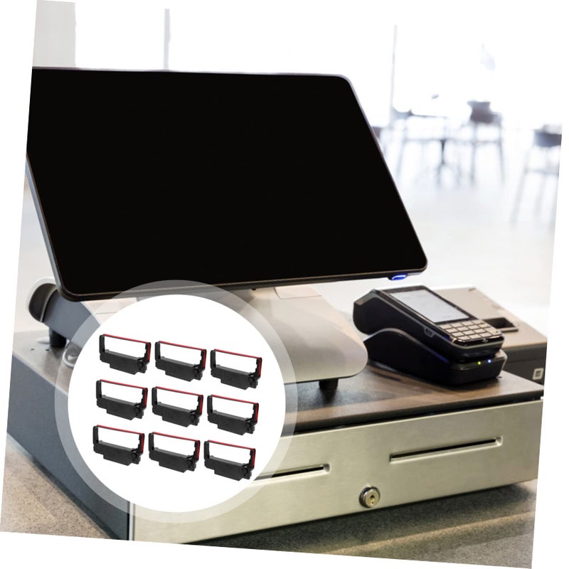 24pcs Black and Red Cash Register Ink Ribbon for Tm Replacement Consistent Printing Easy Use - Image 5