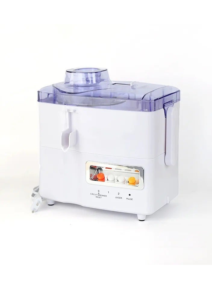 Denx 4-in-1 Food Processor 800 Watts With Plastic Bowl And Stainless Steel Cutting Blades - white - Image 5