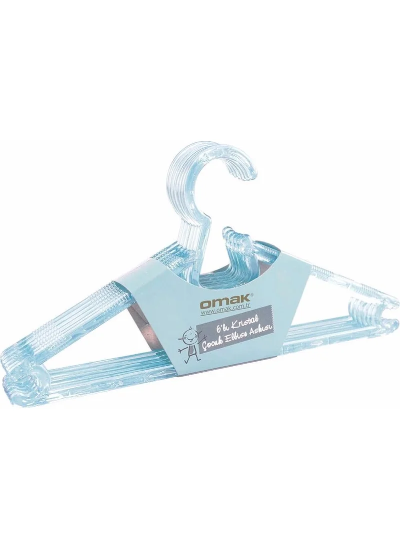 DECOBELLA 12-Piece Crystal Children's Clothes Hanger Baby Hanger
