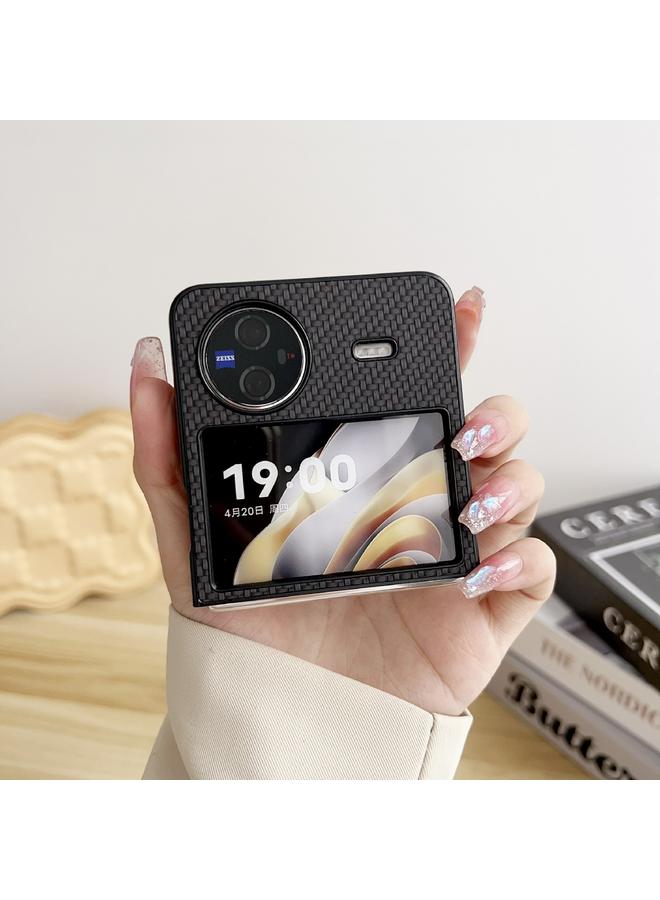 إيروريكس جراب هاتف Vivo X Flip بتصميم مضفر ونمط رسم ملون - Image 3