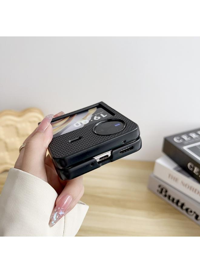 إيروريكس جراب هاتف Vivo X Flip بتصميم مضفر ونمط رسم ملون - Image 5