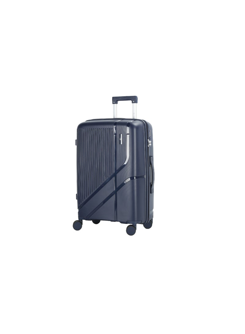 اتش تي مجموعة حقائب سفر من 3 قطع من H.T - حقائب سفر صلبة مزودة بعجلات دوارة ومقبض تلسكوبي وسحابات مضادة للانحشار، مجموعة سفر خفيفة الوزن (مجموعة من 3 قطع 20 بوصة / 24 بوصة / 28 بوصة) - Image 4