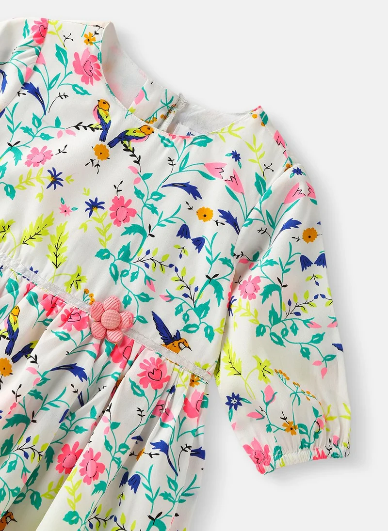 Nautinati Floral Print Dress