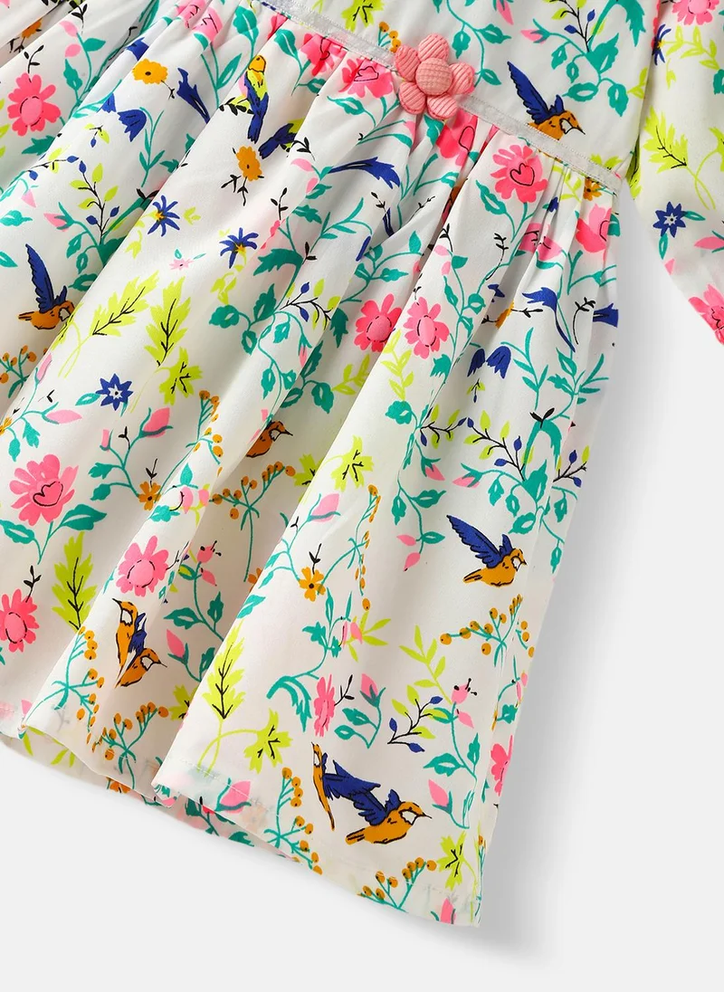 Nautinati Floral Print Dress