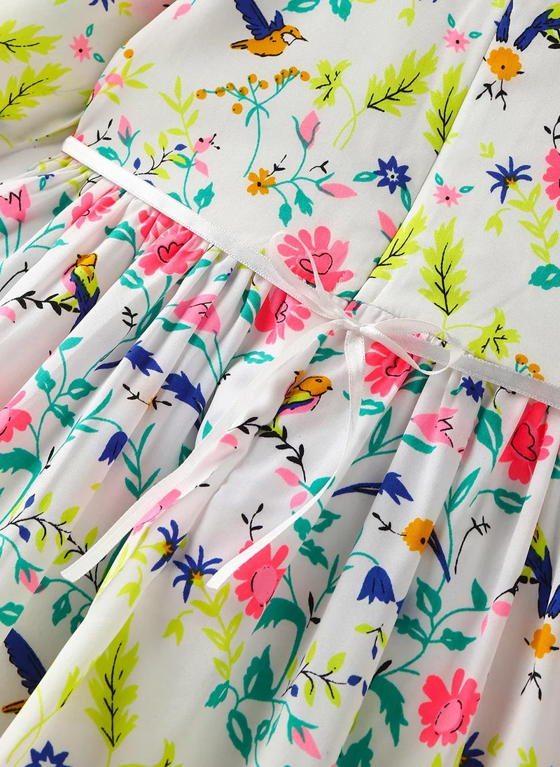 Nautinati Floral Print Dress