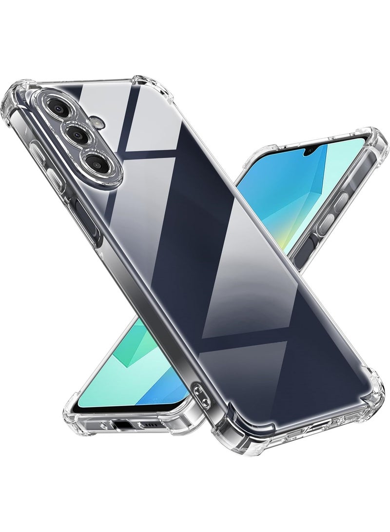 حافظة حماية شفافة  لموبايل سامسونج جالاكسي A17 حافظة حماية رفيعة من البولي يوريثين الحراري المرن الناعم لهاتف سامسونج جالاكسي A17، شفاف - Image 1