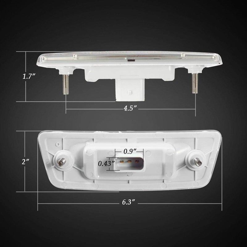 Partsam Amber LED Side Marker Turn Light for Trucks - Image 4