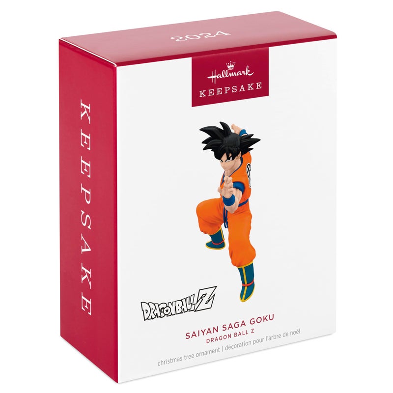 Hallmark Keepsake هولمارك تذكار عيد الميلاد 2024 Dragon Ball Z Saiyan Saga Goku Gifts - Image 3