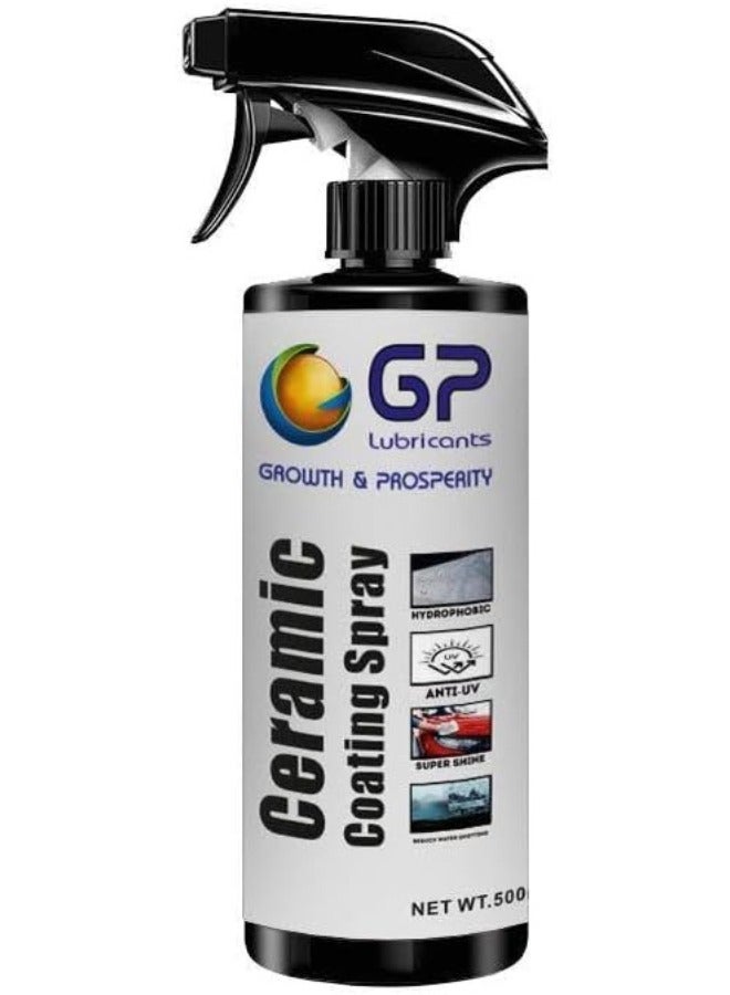GP General Petroleum GP Ceramic Coating Spray, Hydrophobic Surface Protection, 500ml  - Image 1