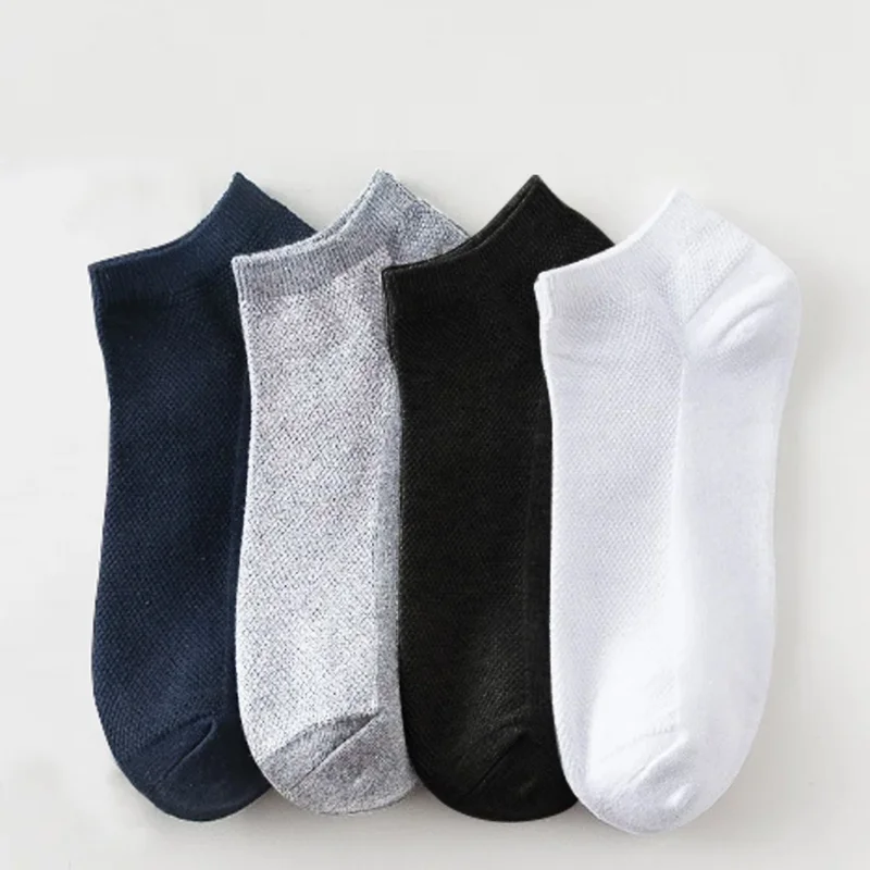 Kral Socks Men's Cotton Extra Comfortable and Soft Mesh Vedili Socks Set 4 Pairs