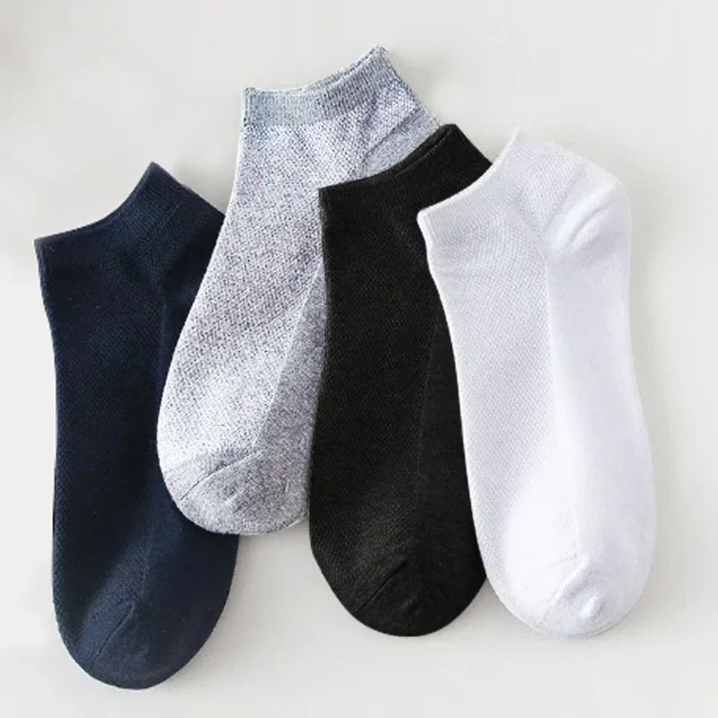 Kral Socks Men's Cotton Extra Comfortable and Soft Mesh Vedili Socks Set 4 Pairs