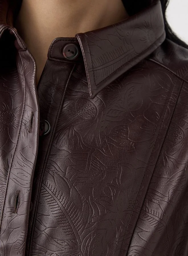 ايكونيك فستان قميص أيقوني بحزام