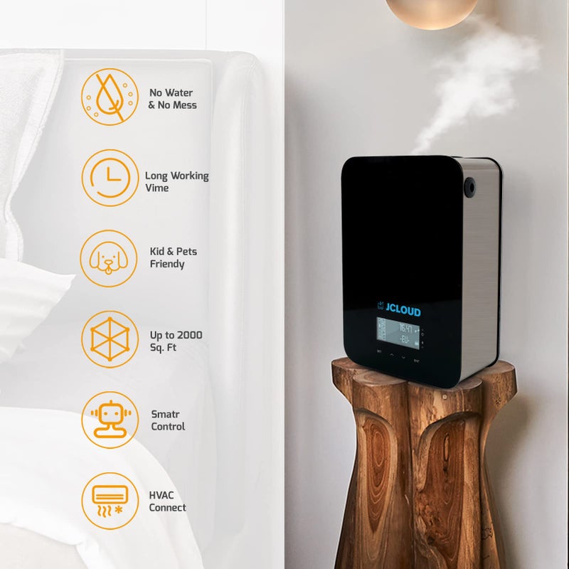 JCLOUD Upgrade Smart Scent Air Machine for Home, Cold Air Technology Waterless Essential Oil Diffuser | Cover Up to 2000 Sq. Ft | Aromatherapy Diffuser for Large Room, Office - Image 2