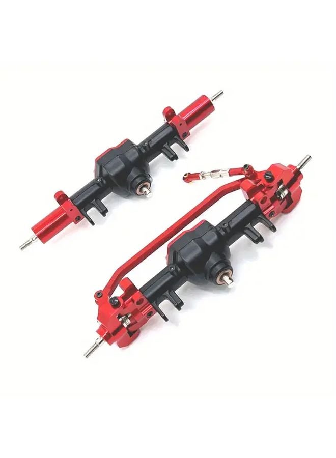 2Pcs Black 1 12 Scale Metal Differential Axle Set For MN128 MN86 G500 RC Car - Image 2