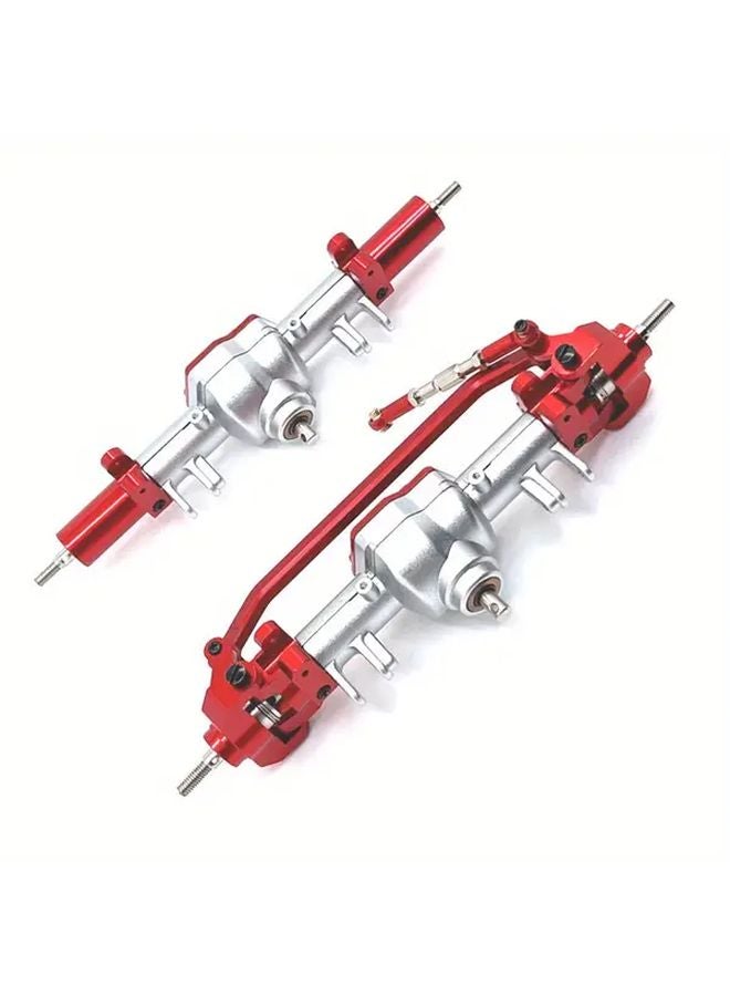 2Pcs Black 1 12 Scale Metal Differential Axle Set For MN128 MN86 G500 RC Car - Image 3