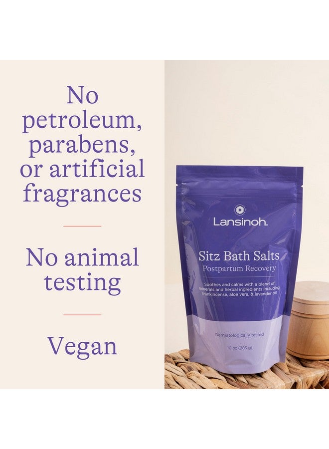 أملاح حمام المقعدة من لانسينوه، مستلزمات ما بعد الولادة، وعلاج البواسير، نقع حمام ملح إبسوم مع زيت اللافندر واللبان والصبار، 10 أونصة - Image 5