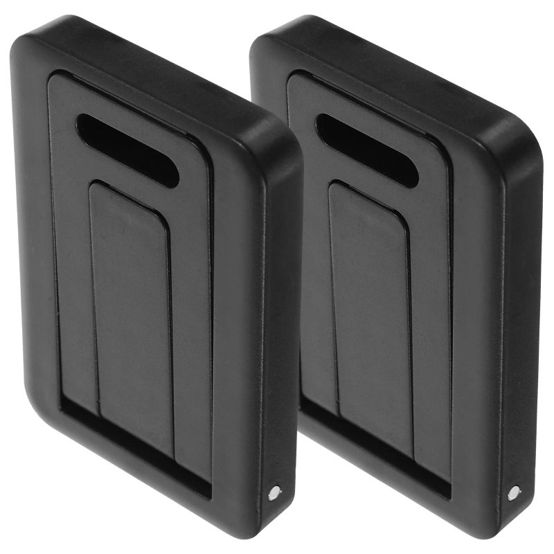 Adjustable Laptop Stand with Phone Holder Foldable Portable Desktop Riser Black - Image 2