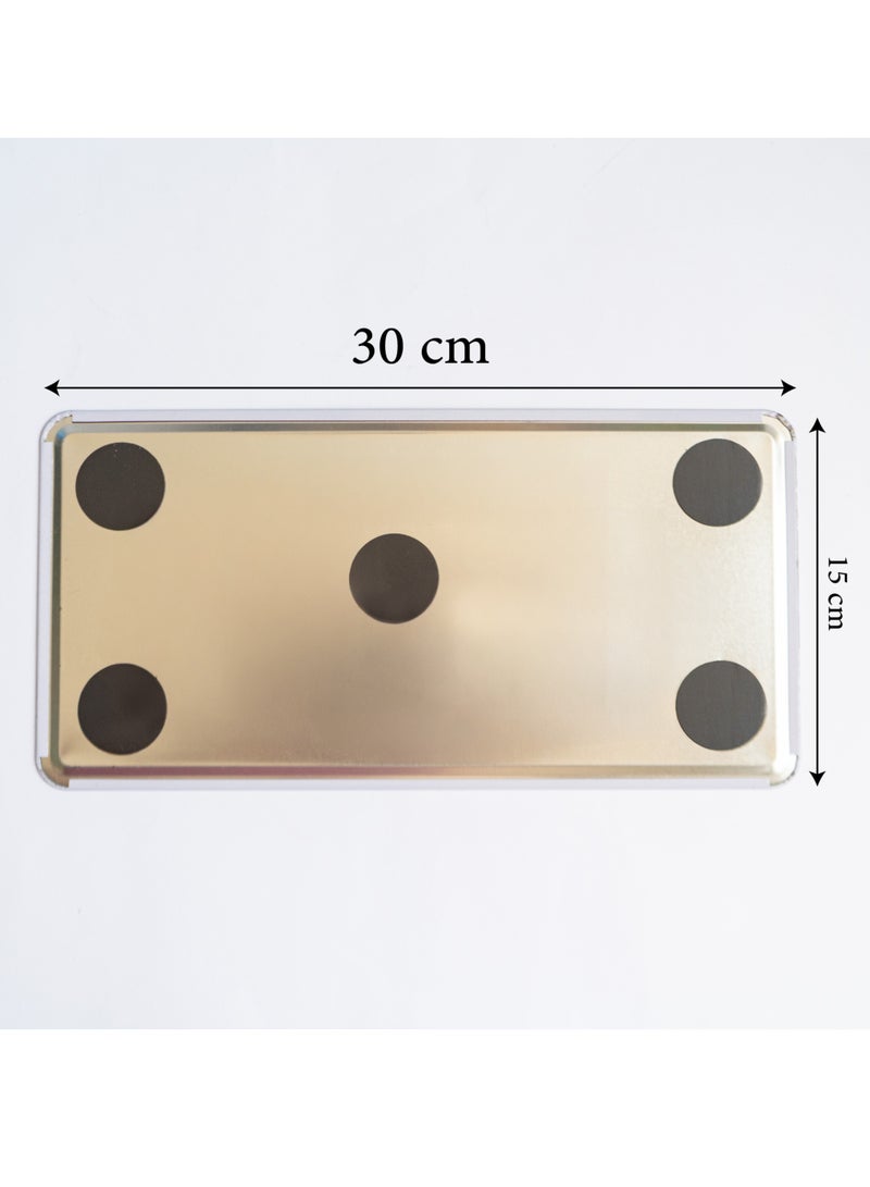 971ميديا لافتة معدنية بتصميم عمان للمنزل والمطبخ والمقاهي والجدران - Image 2