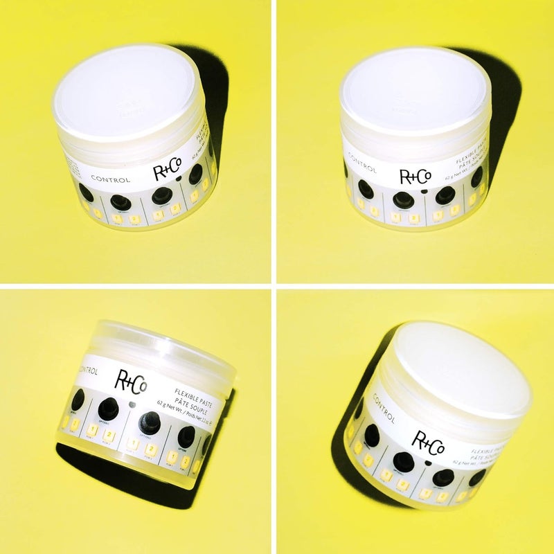 R+Co Control Flexible Paste | Strong Hold + Natural Finish | Vegan + Cruelty-Free | 2.2 Oz (Pack of 2) - Image 4
