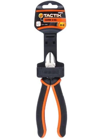 Tactix Tactix 200005 Diagonal Plier 160mm6Inch BlackOrange  - Image 2