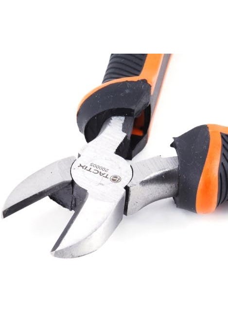 Tactix Tactix 200005 Diagonal Plier 160mm6Inch BlackOrange  - Image 4