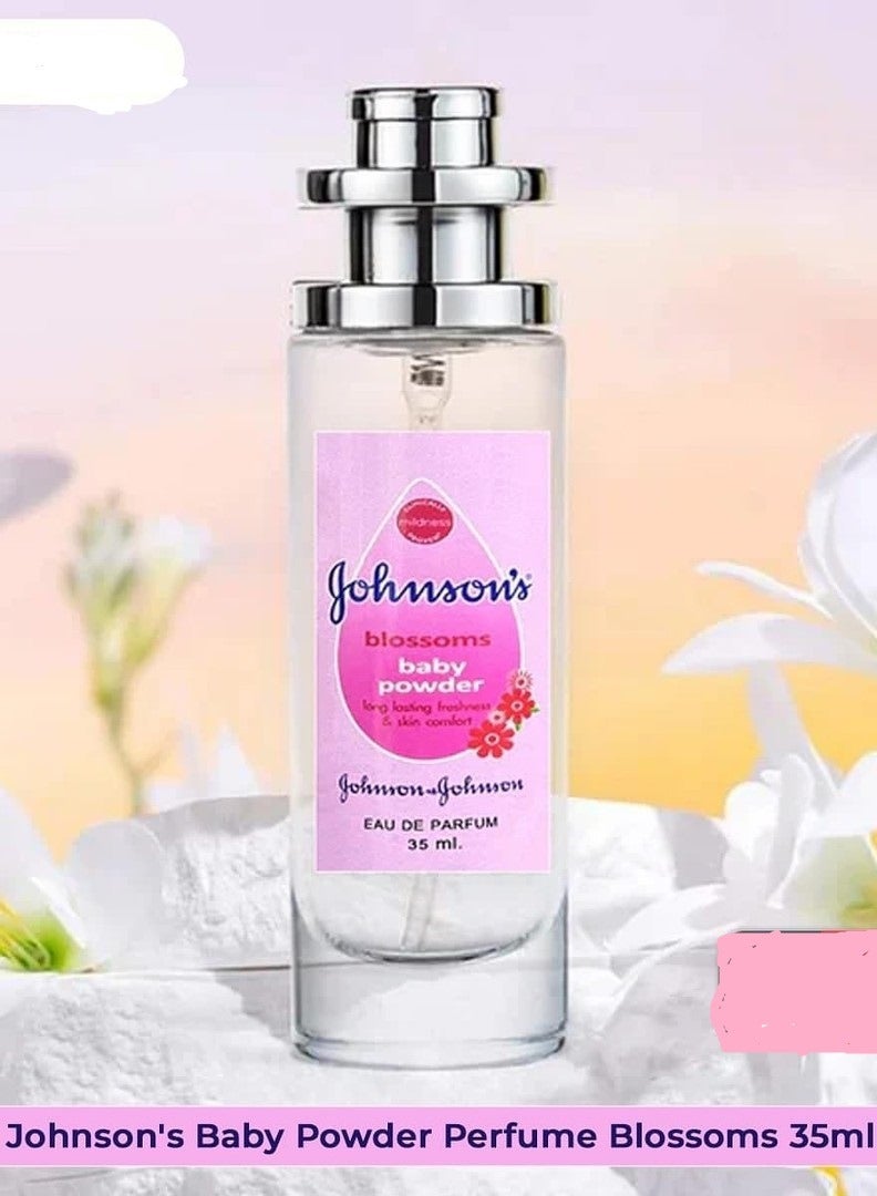 Johnson's Baby Johnson’s Body Perfume Powder – 35 ml (Baby Powder, Milk & Rice, Blossoms) - Image 3