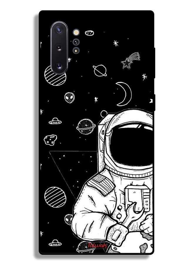 Tolwak Samsung Galaxy Note 10 Plus Protective Case Cover Astronaut Art - Image 2