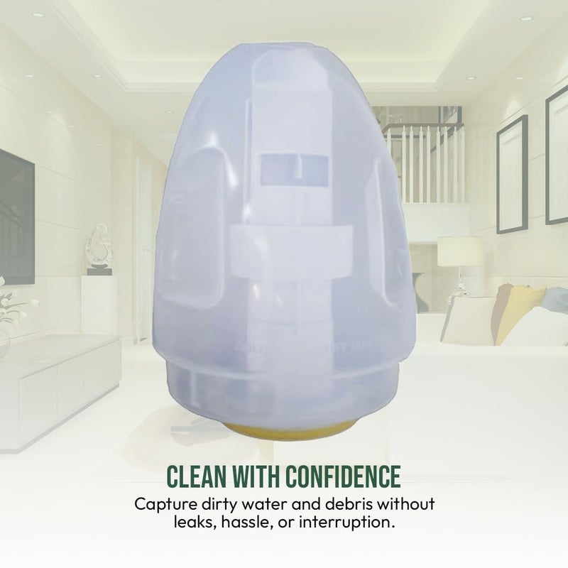 Selgo Replacement Dirty Tank for Bissell Little-Green Portable Carpet Cleaners 1400 3353 3369 Series & More OEM # 2037144 Bissell Tank - Image 5