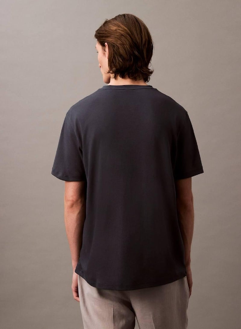 كالفن كلاين تيشيرت قطن سوبيما - Image 4