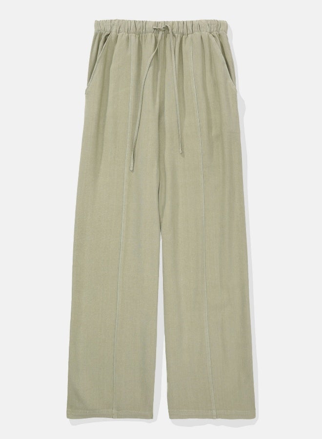 AE High-Waisted Wide-Leg Lounge Pant