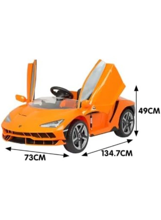 Lamborghini Car Orange 6726AR - Image 2