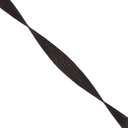 Mandala Crafts 3mm 50 Yds Roll of Brown Elastic Bands for Sewing - 1/8 Flat Elastics Cord - 1 8 Inch Braided Stretch Straps for Crafting - Image 3