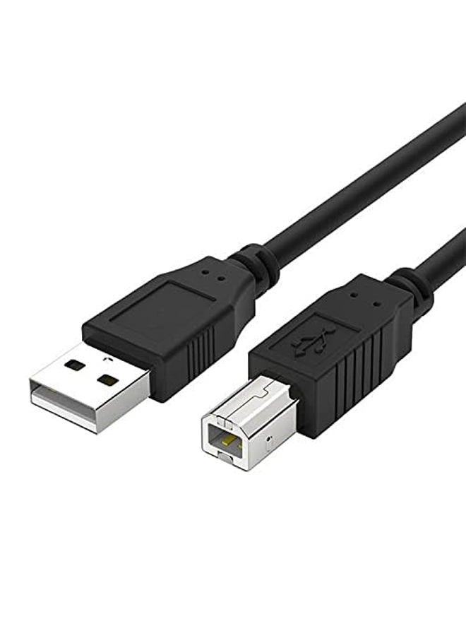 Storel Printer USB Cable Cord 10 Feet Compatible with Epson EcoTank ET-4760,ET-3760,ET-3710,ET-2760,ET-2720,ET-15000,EcoTank Pro ET-5880,ET-5850,ET-5800,ET-16650,ET-16600,ET-M1170,ET-M2170, ET-M3170 - Image 2
