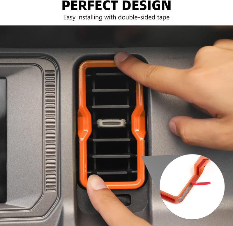 RAZPOY Air Conditioning Vent Trim for Ford Bronco - Image 4