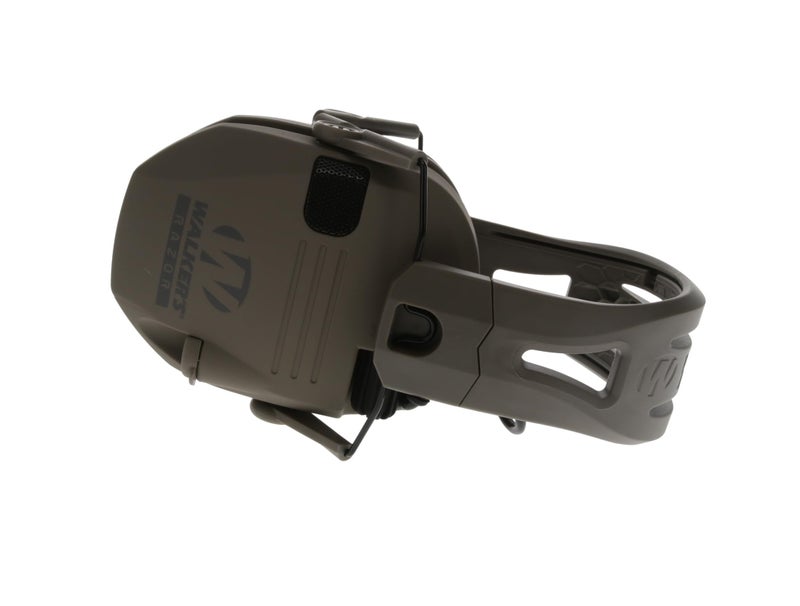 Walker's سماعات الأذن ووكرز ريزور تاكتي-غريب - ميغا فلات دارك إيرث، حزام رأس سيليكون مركب عالي الأداء غير قابل للانزلاق - وضوح صوت طبيعي كامل نطاق ديناميكي 23NRR - Image 5