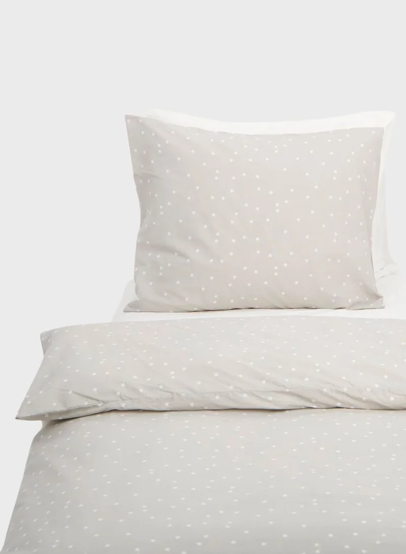 Hema Kids Stars Printed Bedding Set 140x200cm