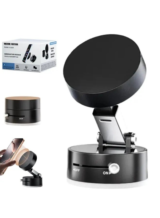 حامل هاتف السيارة المغنطيسي الدوار المطور، حامل لوحة أجهزة القياس المغنطيسي العالمي، الزجاج الأمامي للسيارة، شاحنة - Image 1