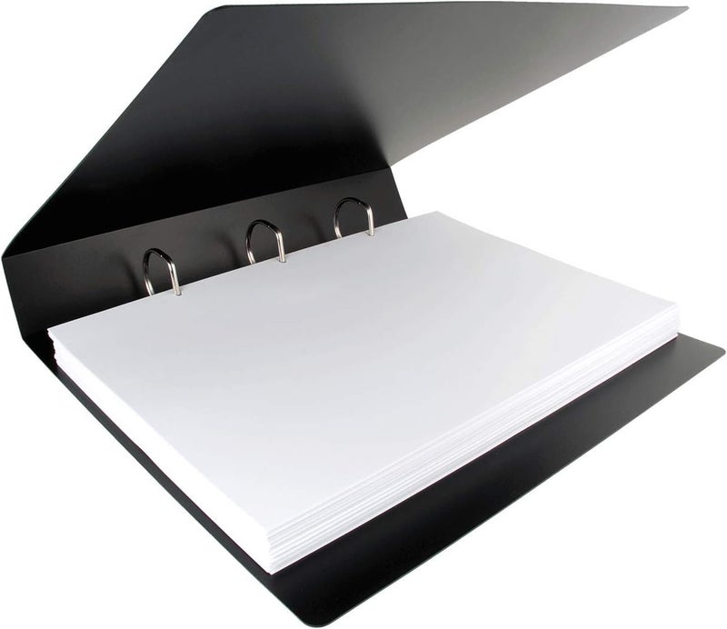 Ruby Paulina 17x11 Binder Poly Panel Featuring a 2" Angle-D Ring Black - Image 3