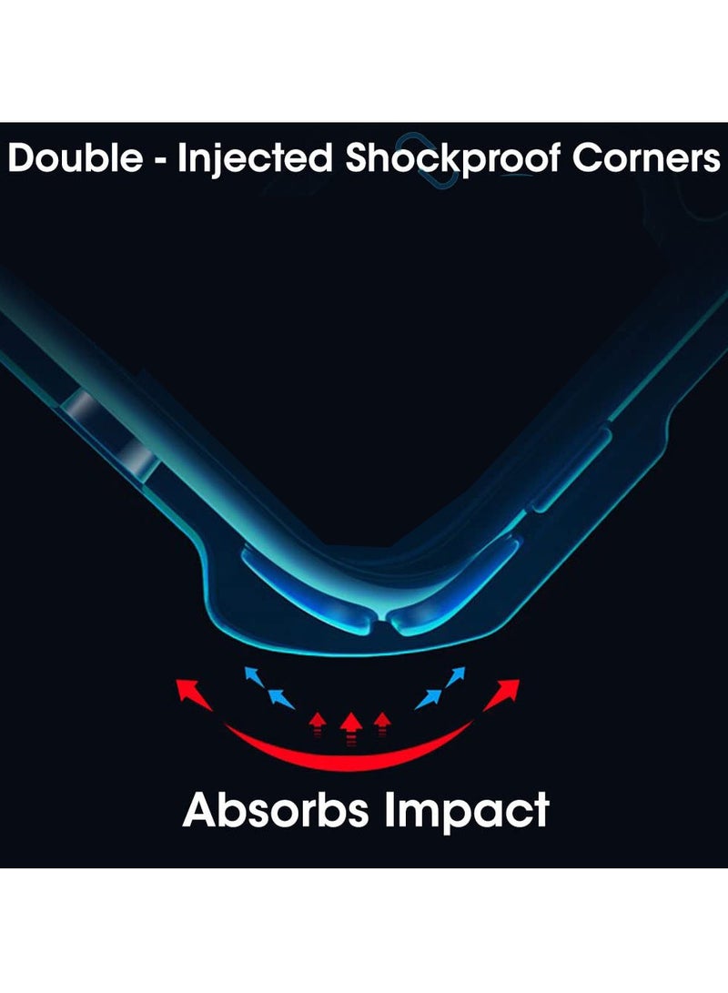 Mobile Phone Case Cover for Motorola Moto G84 5G, Ultra-Thin Lightweight Cover Soft TPU Bumper + Acrylic Clear Back Case Cover - Image 2