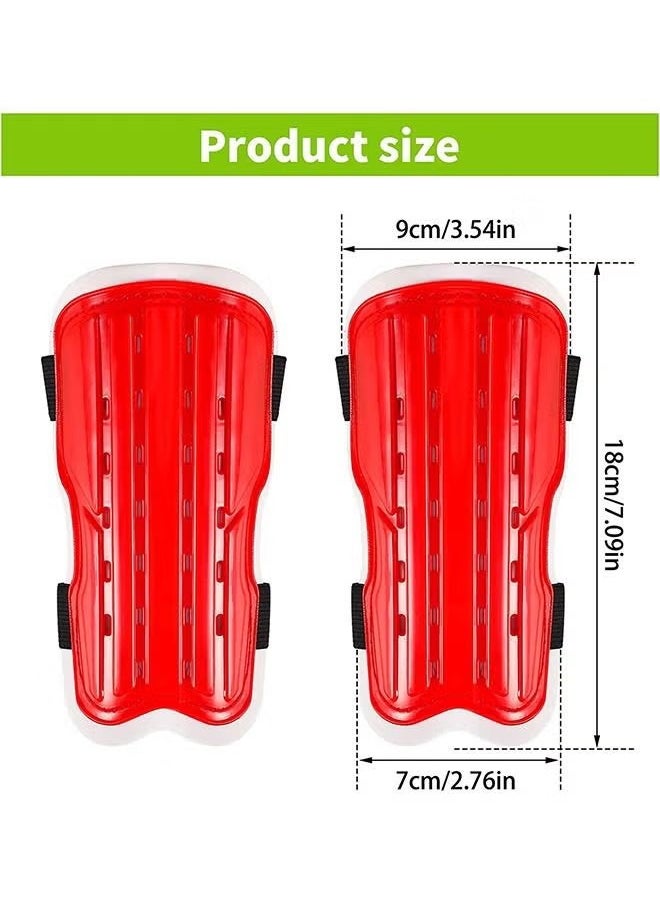 HY Soccer Shin Guards Shin Pads for Kids Youth Adult, Support for Shin Splint Baseball Boxing Kickboxing MTB, Lightweight(1PAIR)  - Image 2